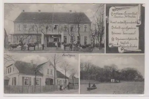 96922 Mehrbild Ak Pechau Gasthaus Luisenthal und Forsthaus um 1910