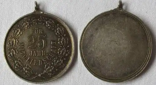 Medaille sächs. Militärverein für 25jährige Mitgliedschaft (128666)