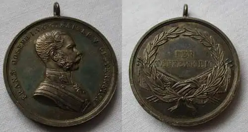 ORIGINAL Tapferkeits Medaille Österreich I.WK Kaiser Joseph um 1917 (124560)