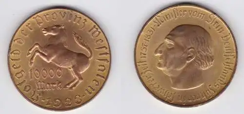 10000 Mark Notgeld der Provinz Westfalen 1923 Jäger N 20b (156350)