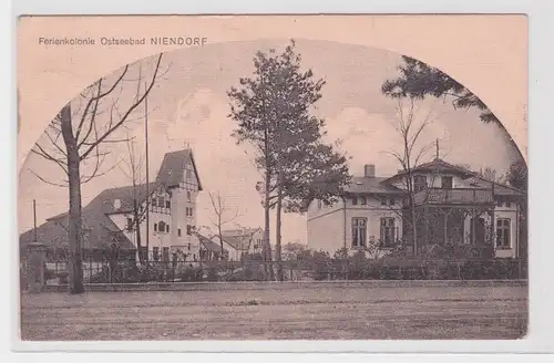 57674 Ak Ferienkolonie Ostseebad Niendorf 1911