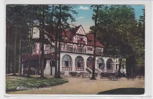 72256 Ak Mühlhausen in Thüringen Kurhaus 1914