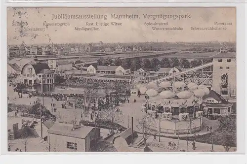 73019 Ak Mannheim Jubiläumsausstellung Vergnügungspark 1907
