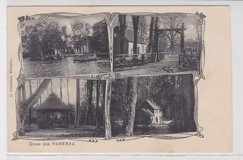21344 Mehrbild Ak Gruß aus Hanerau in Holstein 1912