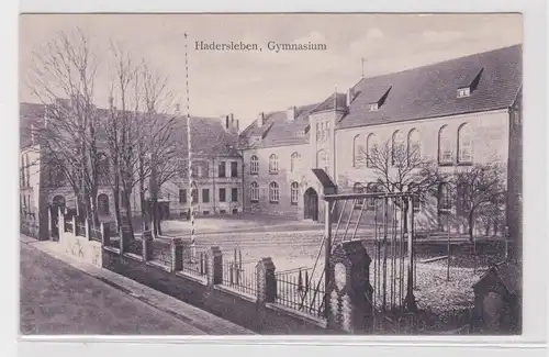 39147 Ak Hadersleben Gymnaisum um 1910