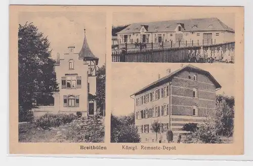904840 Mehrbild Ak Breithülen königliches Remonte Depot 1922