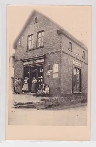 98326 Foto Ak Ahlsdorf Kolonialwarengeschäft von Albert Suder um 1910