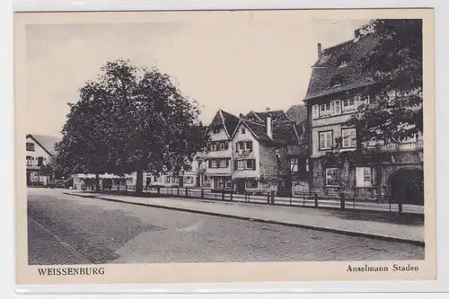 57178 Ak Weissenburg Anselmann Staden um 1940