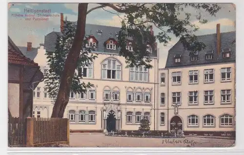 54816 Ak Heiligenstadt höhere Töchterschule und Pensionat 1919