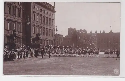48460 Foto Ak Berlin Steglitz Militär Parade um 1910