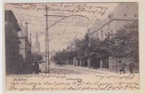 903447 Ak Eisleben Schlossplatz 1903