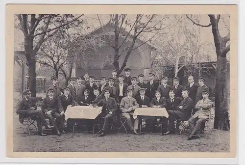904496 Studentika Ak Eisleben Gruppe Studenten um 1920