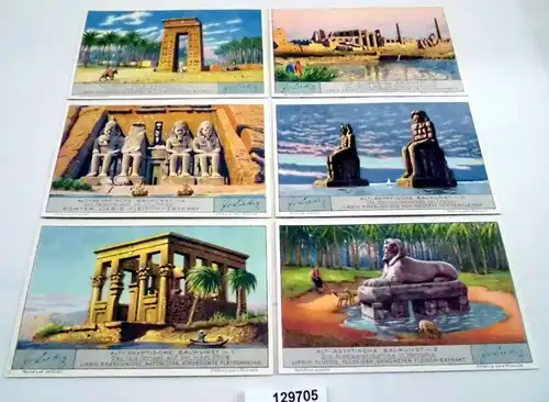 Liebigbilder Serie Nr. 999 Alt-Ägyptische Baukunst 1930 (5/129705)