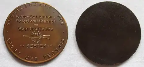Medaille "Bester" Kurt-Schlosser-Pokalwettkampf im Sportschießen (149663)