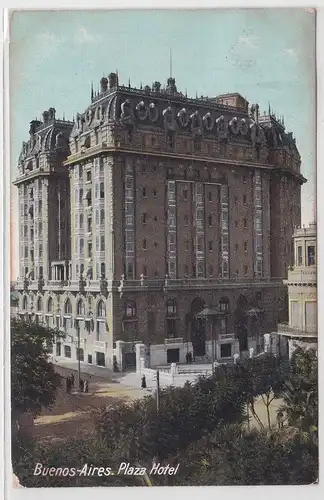 02084 AK Buenos Aires - Plaza Hotel, Außenansicht 1924