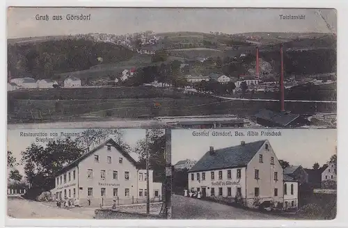 94271 Mehrbild Ak Gruß aus Görsdorf Gasthof usw. 1911