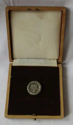 DDR Ehrennadel der KDT Kammer der Technik in Gold Punze 900 3613a (135015)