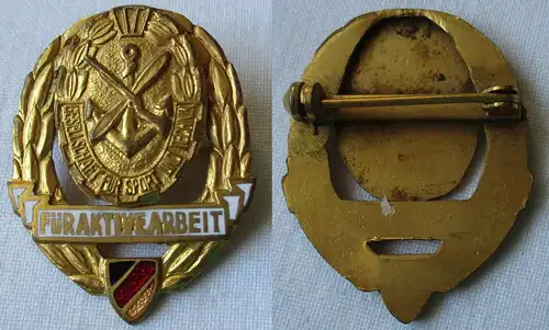 DDR GST Medaille "Für aktive Arbeit" Bartel VII Nr. 11 d (117414)