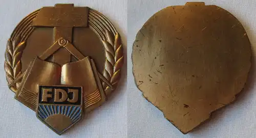 DDR Plakette Für gute Leistungen Messe der Meister von Morgen Bronze (146763)