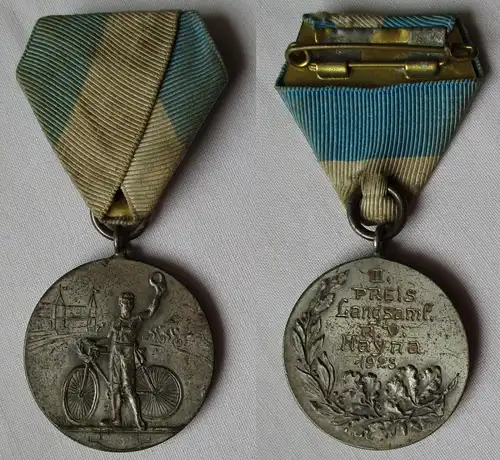 Medaille Radfahrerverein Hayna 1923, II. Preis Langsamfahrt (116872)