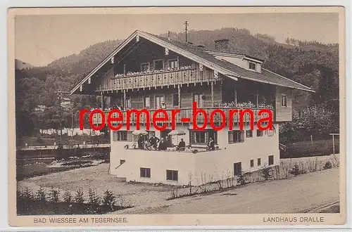 73039 Ak Bad Wiessee am Tegernsee Landhaus Dralle um 1930