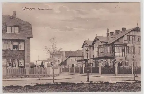 53326 Ak Wurzen Gartenstraße 1912