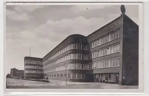 57136 Ak Schweinfurt - Verwaltungsgebäude Fichtel und Sachs 1940