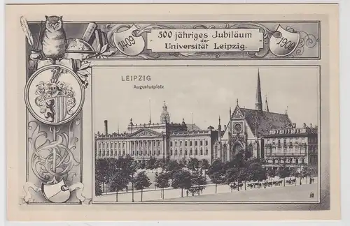 43637 Ak 500 jähriges Jubiläum der Universität Leipzig 1909