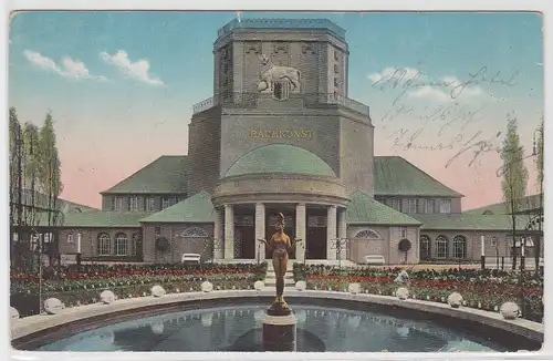 88683 Offizielle Postkarte Internationale Baufachausstellung Leipzig 1913 Nr.105