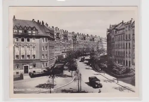 904669 Foto Ak Chemnitz Hilbersdorf Zeppelinstraße um 1940