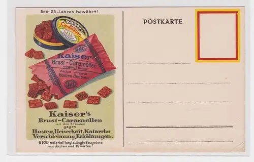 908200 Reklame Ak Kaiser´s Brustkaramellen gegen Husten um 1920