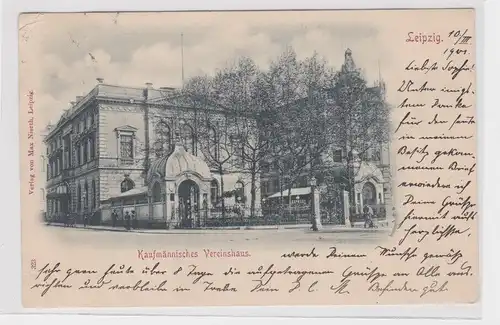 77623 Ak Leipzig kaufmännisches Vereinshaus 1901