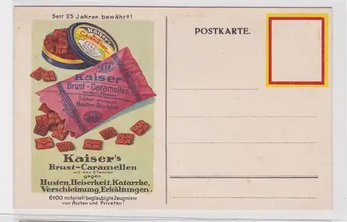 80305 Reklame Ak Kaiser´s Brustkaramellen gegen Husten um 1920