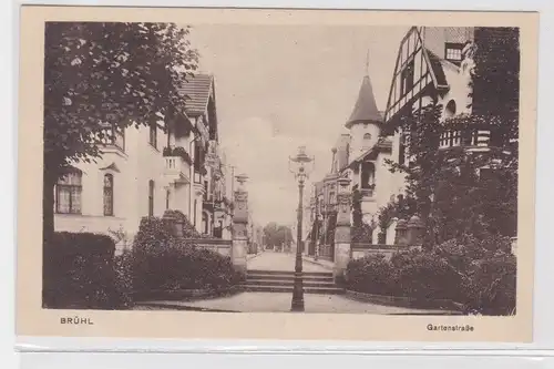 04293 Ak Brühl Gartenstraße um 1920