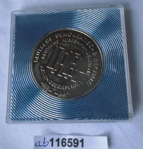 DDR Medaille Deutsche Aussenhandelsbank Berlin 1966-1986 (116591)