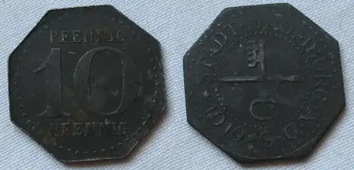 10 Pfennig Notgeld Stadt Naumburg a.d. Saale 1919 (150971)