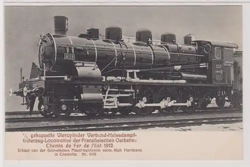 901011 Ak 4/5 gek. 4-Zylinder-Verbund-Heißdampf-Güterzug-Lok der franz. Ostbahn