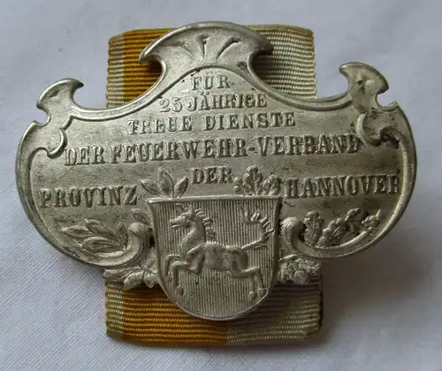 Feuerwehr-Ehrenzeichen für 25 Jahre Treue Dienste der Provinz Hannover (112556)