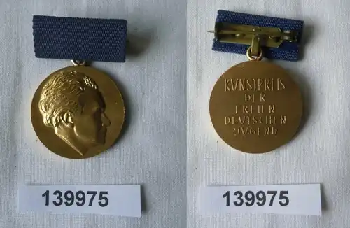 DDR Erich-Weinert-Medaille Kunstpreis der FDJ Freien Deutschen Jugend (139975)