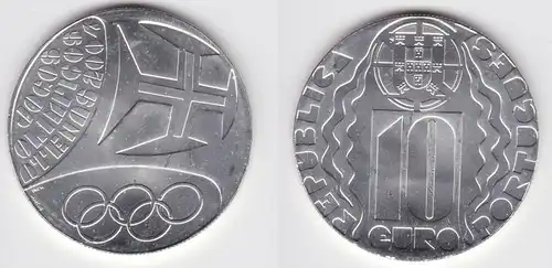 10 Euro Silbermünze Portugal Olympische Spiele 2004 Stgl. (119465)