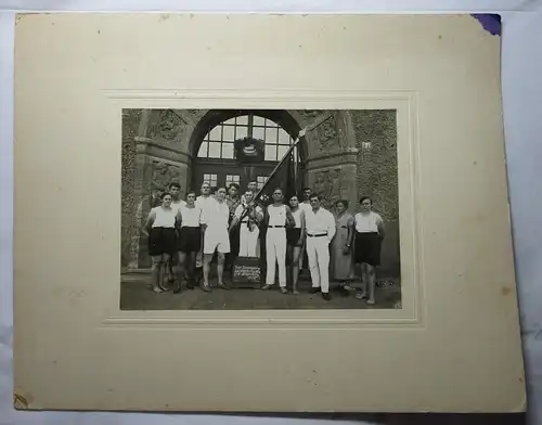 Original Fotoaufnahme Zur Erinnerung an das 2. Bundesfest Nürnberg 1929 (126938)