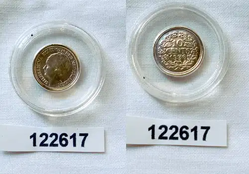 10 Cent Silber Münze Niederlande 1936 (122617)