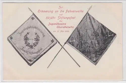 99713 Ak 50jähr. Stiftungsfest des Jugendkasino Obderoderwitz 1906