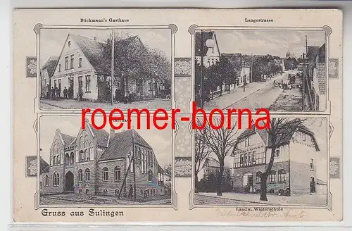77901 Mehrbild Ak Gruß aus Sulingen Gasthaus usw. um 1910