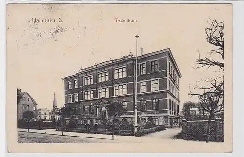 93375 AK Hainichen Sachsen - Technikum, Außenansicht 1915