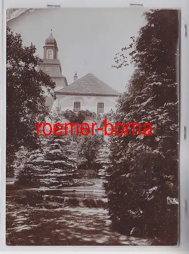 76708 Original Foto Glaubitz Schloss um 1930