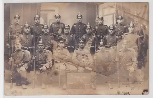 79396 Feldpost Ak 1. Ersatz-Bataillon Infanterie Regiment Zwickau 1916