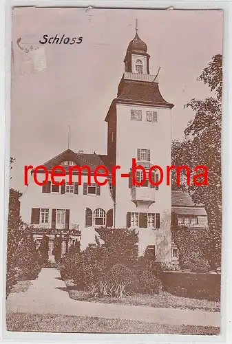 76359 Original Foto Glaubitz Schloss um 1920