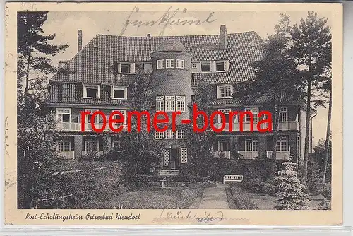 74477 Ak Post-Erholungsheim Ostseebad Niendorf 1937