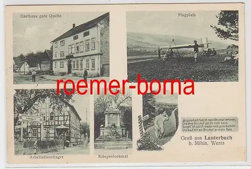 75571 Mehrbild Ak Gruß aus Lauterbach bei Mihla Werra 1938